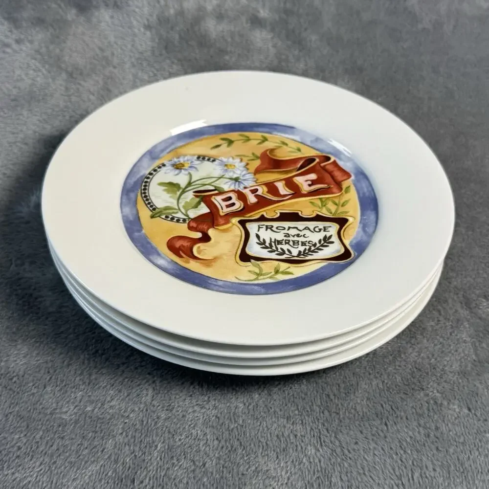 Vintage Restoration Hardware Cheese Plate Set 4 Hors D’oeuvres Appetizer Set 1